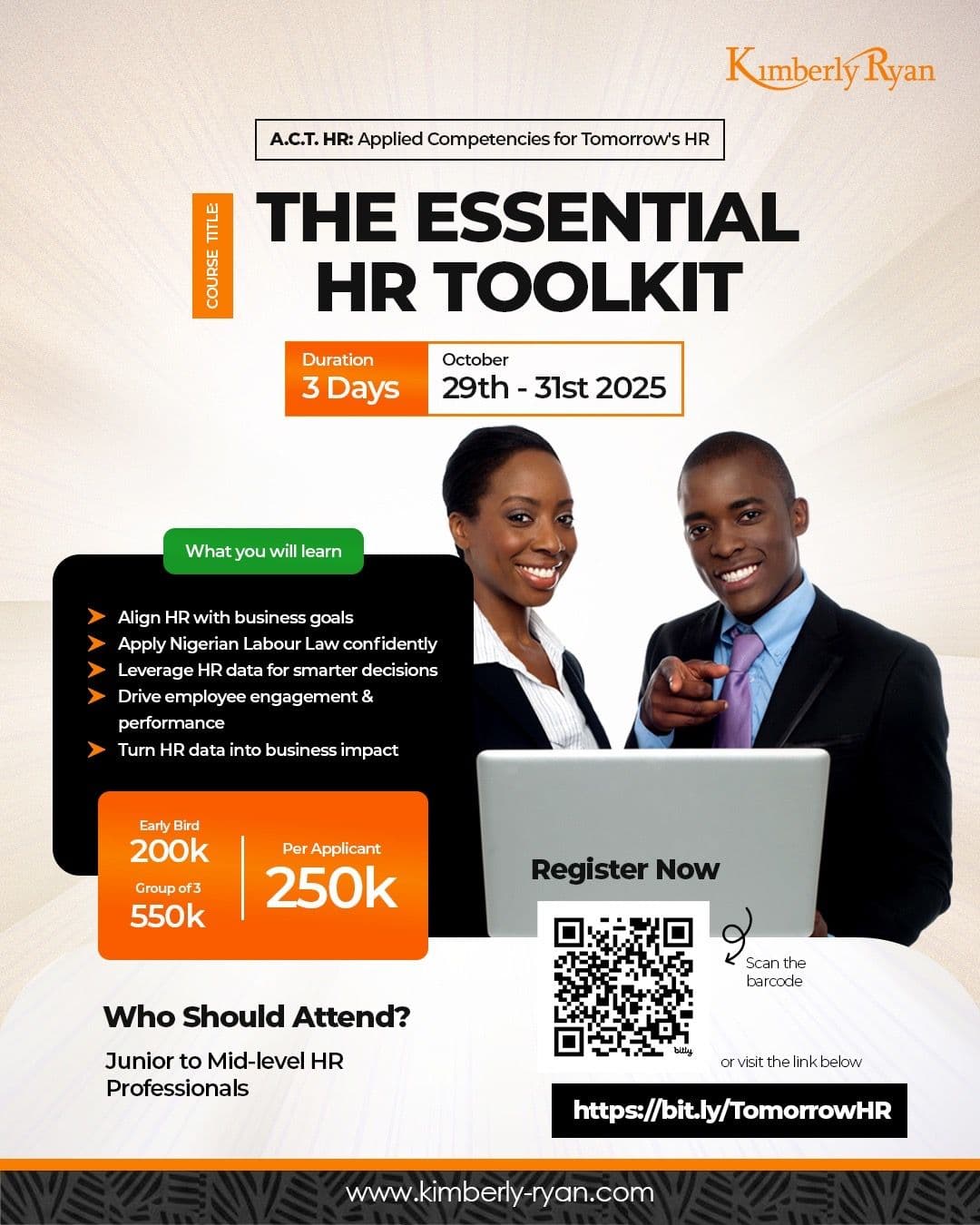 A.C.T HR: Applied Competencies for Tomorrow's HR